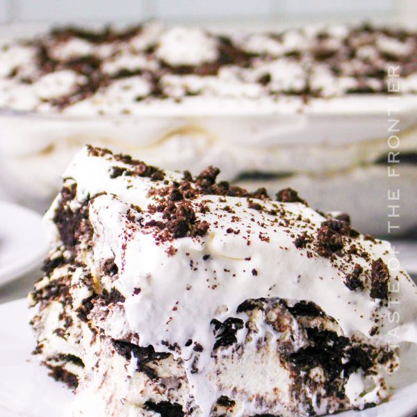 Oreo Icebox Cake - Taste of the Frontier