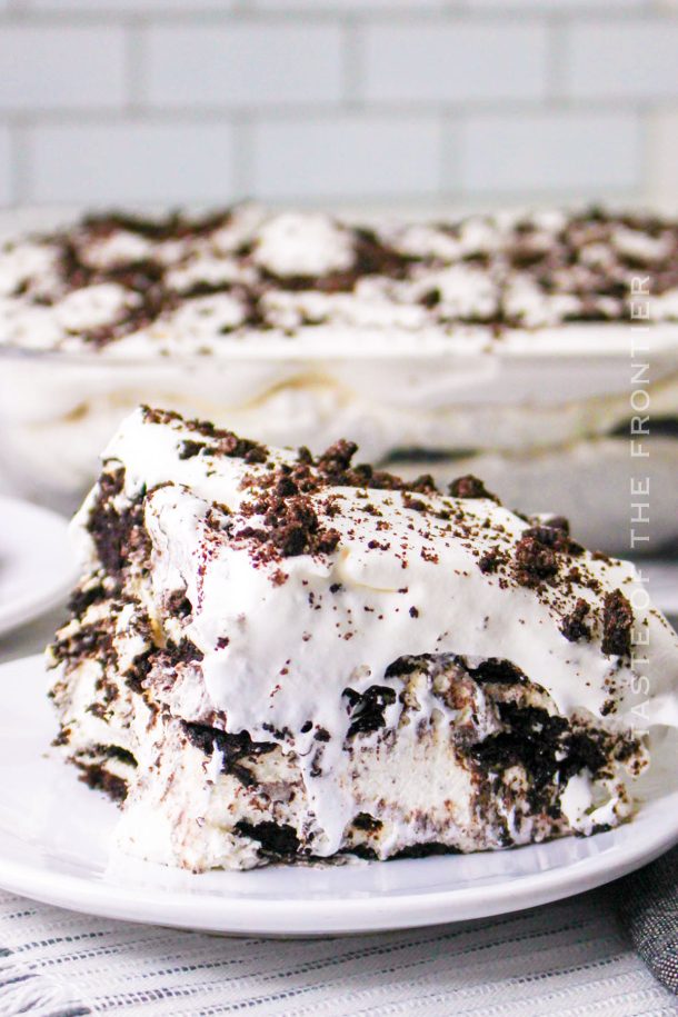 Oreo Icebox Cake - Yummi Haus