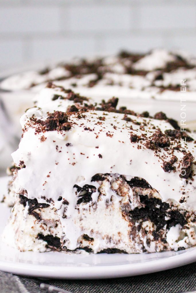 Oreo Icebox Cake - Taste of the Frontier