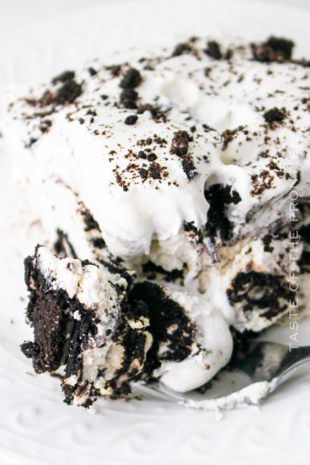 Oreo Icebox Cake - Taste of the Frontier