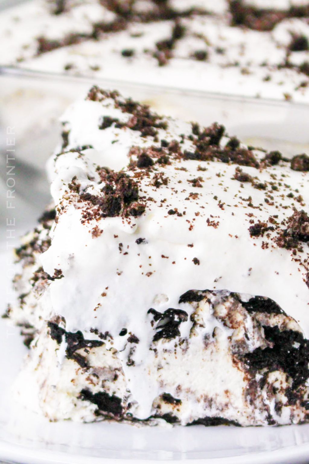 Oreo Icebox Cake - Taste of the Frontier