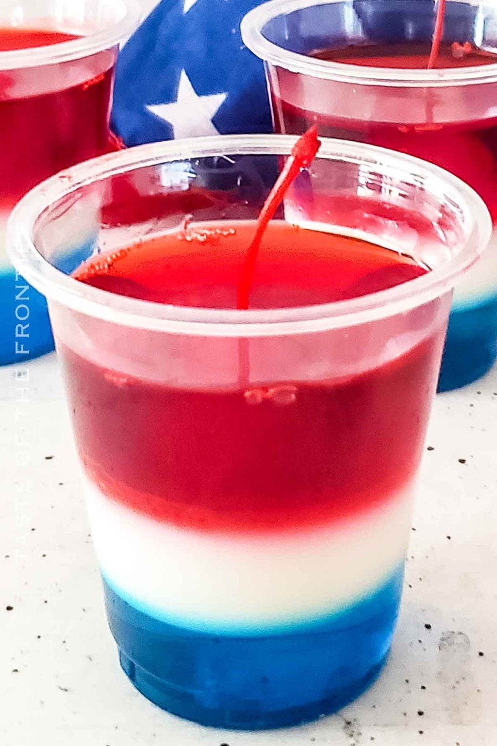 Bomb Pop Jello Shots - Taste of the Frontier