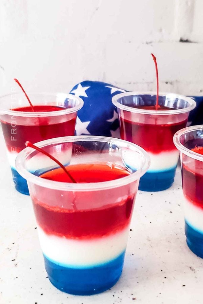 Bomb Pop Jello Shots - Taste of the Frontier