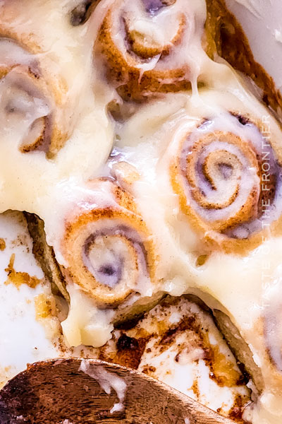 Crescent Roll Cinnamon Rolls - One Hot Oven