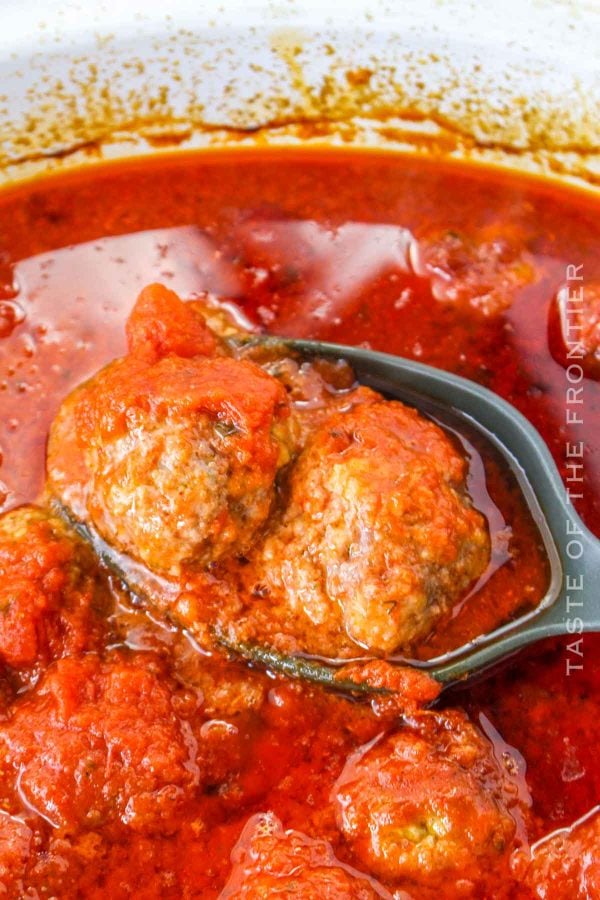 Italian Meatballs Taste Of The Frontier   Italian Meatballs Easy 600x900 