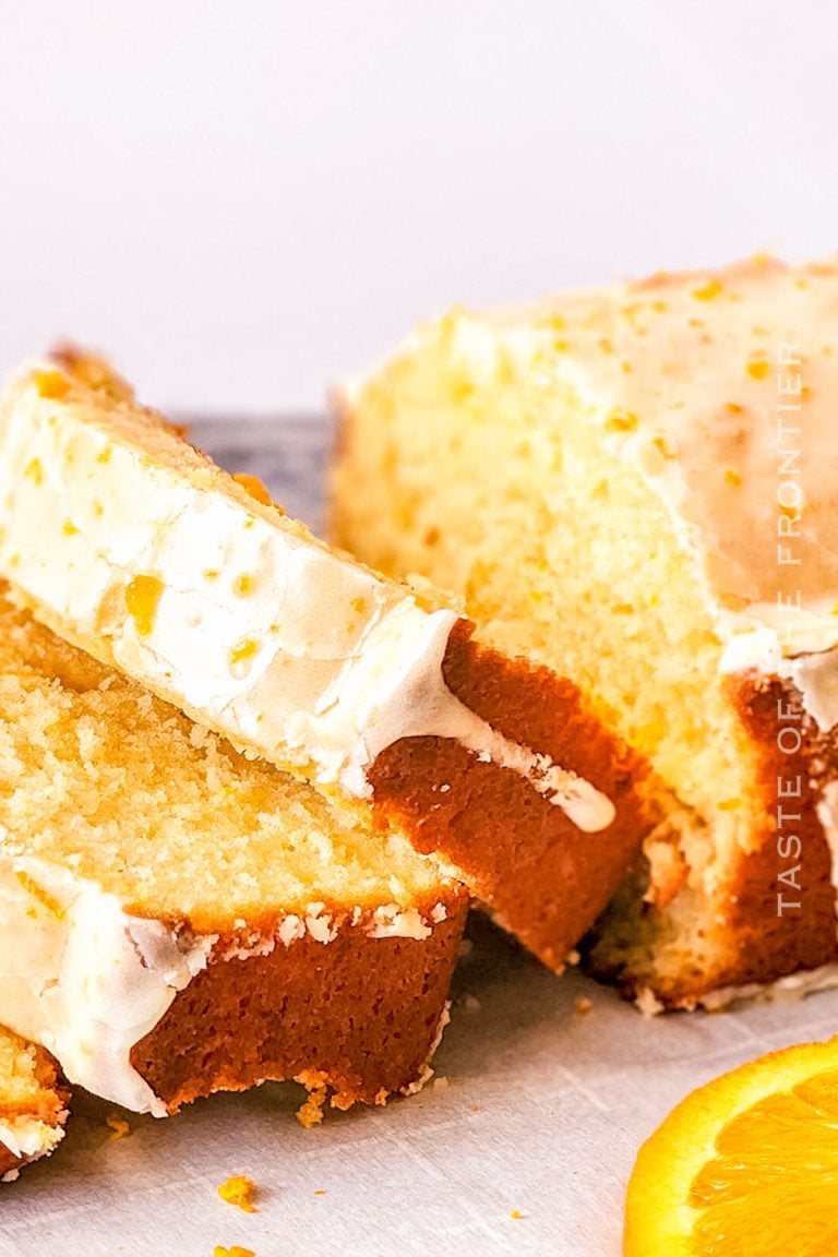 Orange Loaf Cake - Yummi Haus