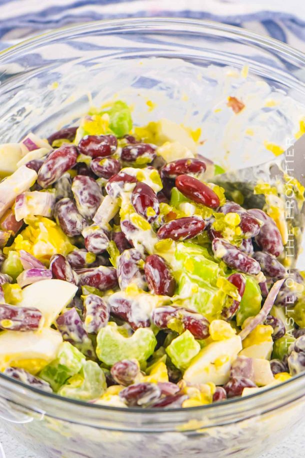 Kidney Bean Salad Recipe - Taste of the Frontier