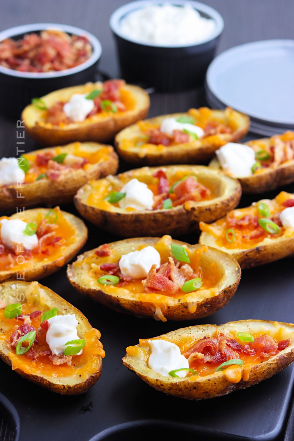 Smoked Potato Skins - Taste of the Frontier