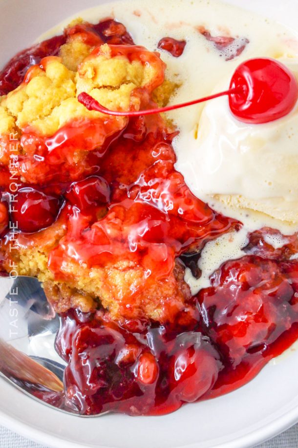 Cherry Dump Cake Recipe - Taste of the Frontier