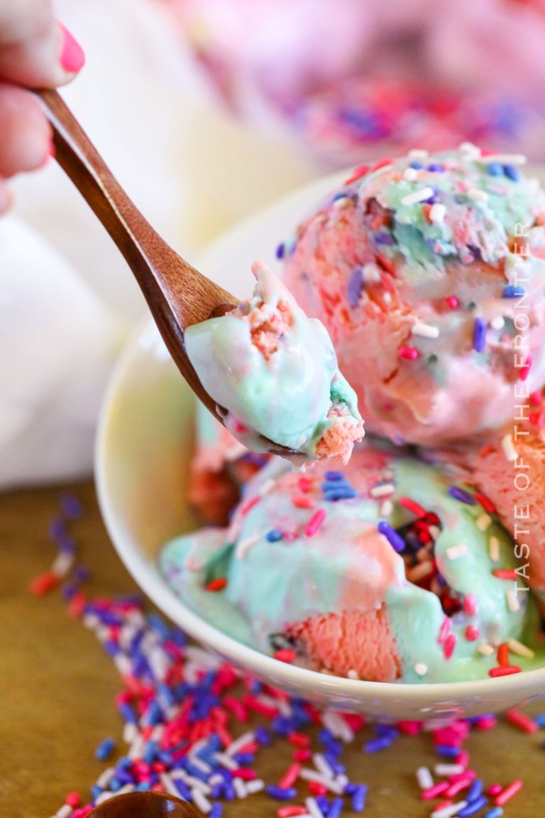 Cotton Candy Ice Cream - Taste of the Frontier