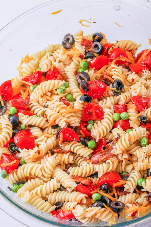 Bacon Ranch Pasta Salad - Taste of the Frontier