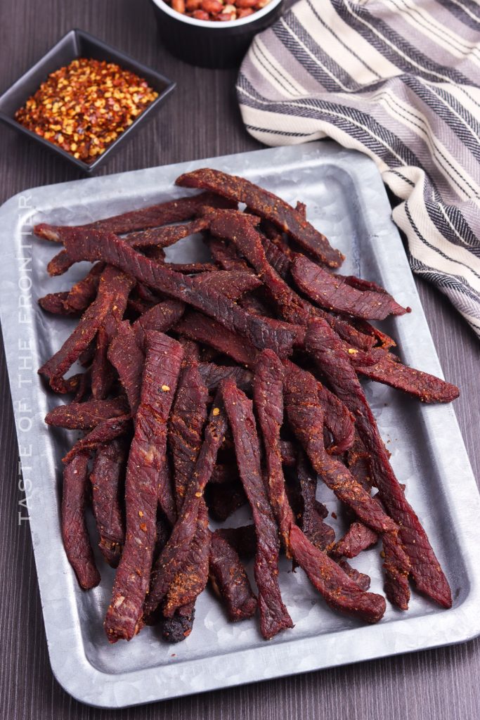 Smoked Beef Jerky Recipe - Taste of the Frontier