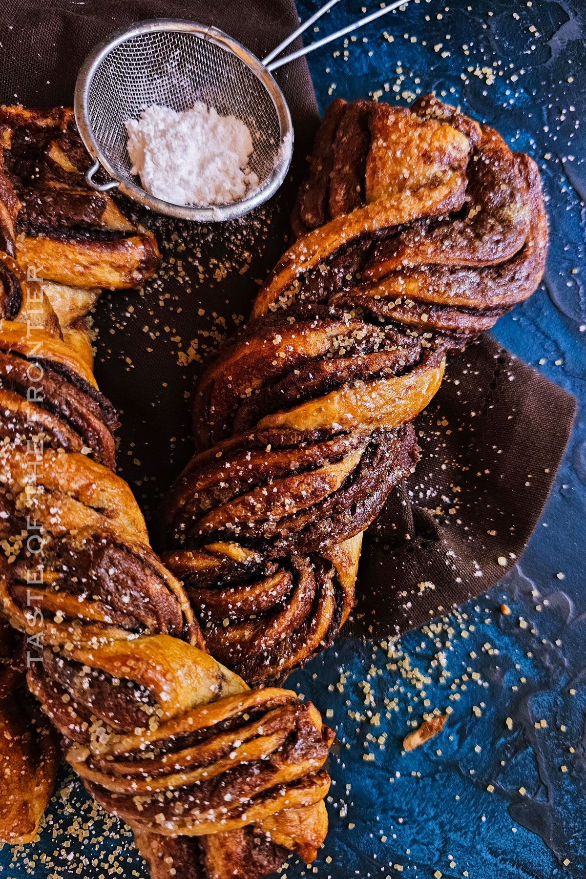 Chocolate Puff Pastry Twists - Just a Taste
