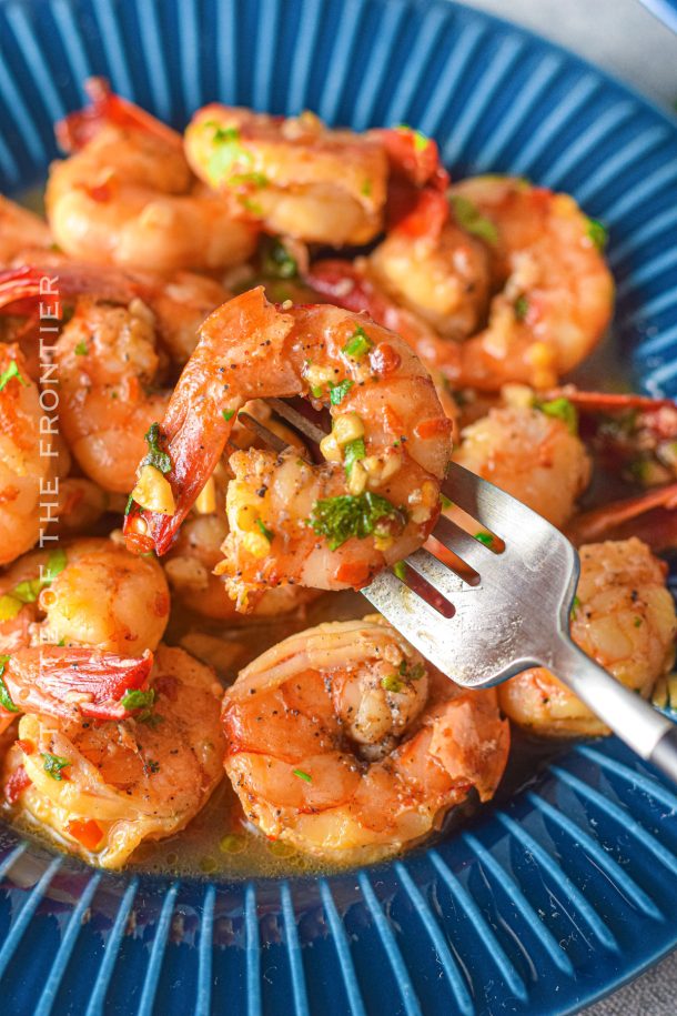 Shrimp Scampi without Wine - Taste of the Frontier