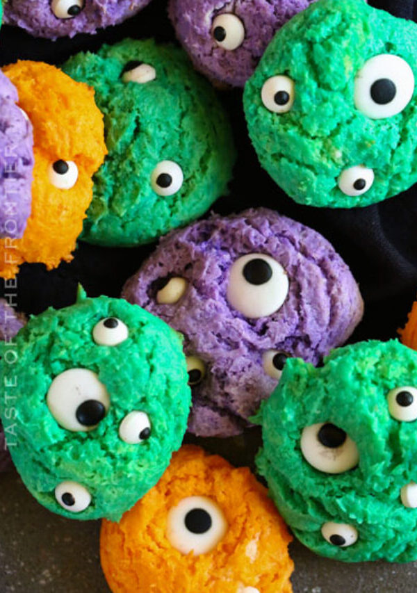 Monster Eyeball Cookies