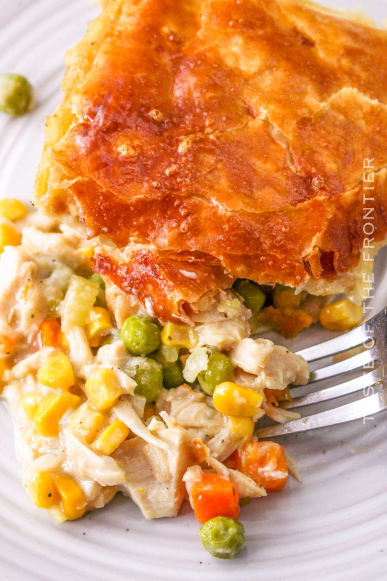 Turkey Pot Pie with Puff Pastry - Taste of the Frontier