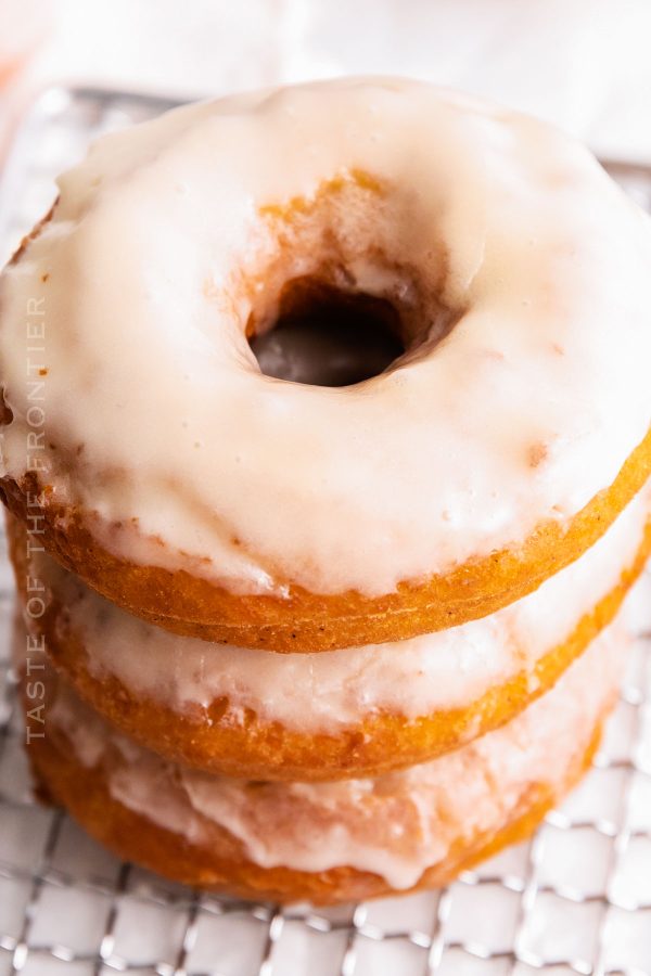 Old Fashioned Glazed Donut - Taste Of The Frontier