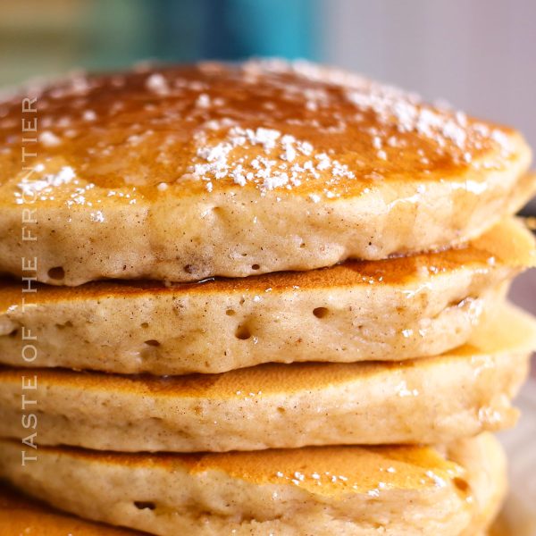 Homemade Gingerbread Pancakes - Taste of the Frontier