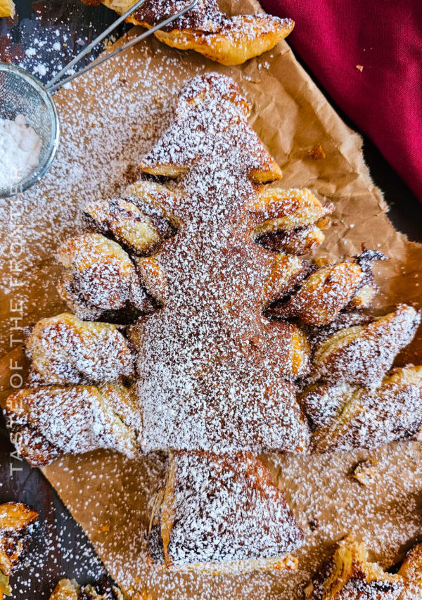 Nutella Christmas Tree, AKA Nutella Puff Pastry recipe