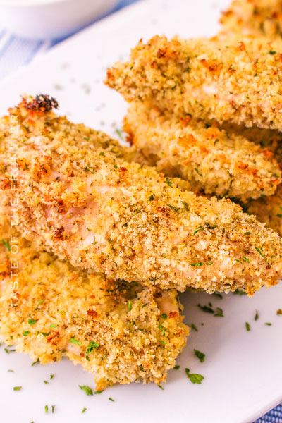 Panko Chicken Tenders - Yummi Haus