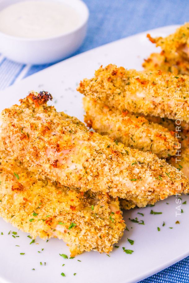 Panko Chicken Tenders - Yummi Haus