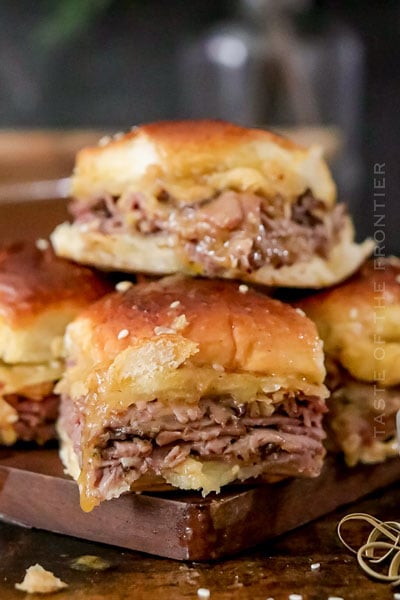 French Dip Sliders - Yummi Haus