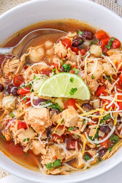 Chili's Southwest Chicken Soup - Copycat Recipe - Taste of the Frontier