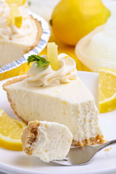 Lemon Icebox Pie - Yummi Haus