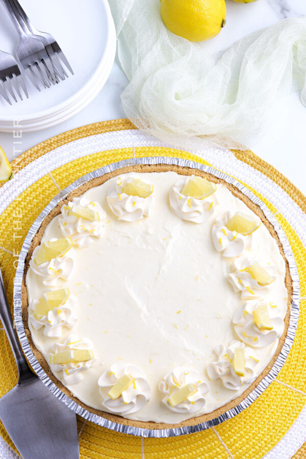 Lemon Icebox Pie - Taste of the Frontier