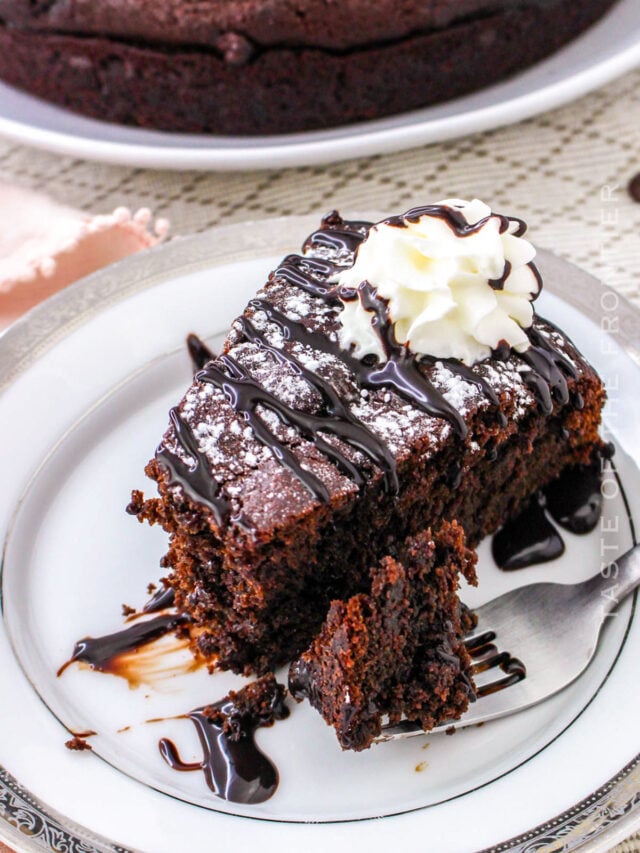 Valentine’s Day Chocolate Ricotta Cake