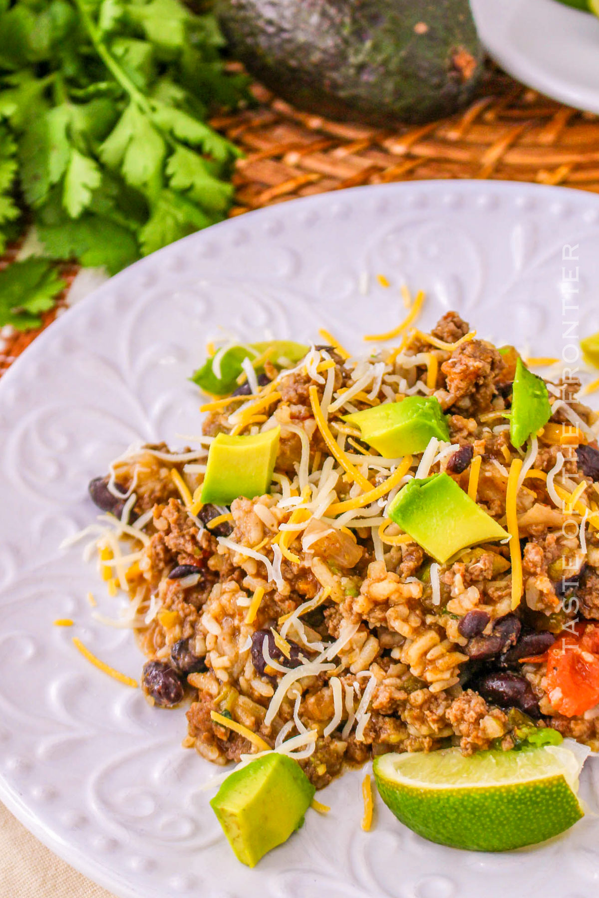 easy Mexican beef dinner