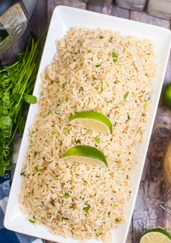 Instant Pot Cilantro Lime Rice