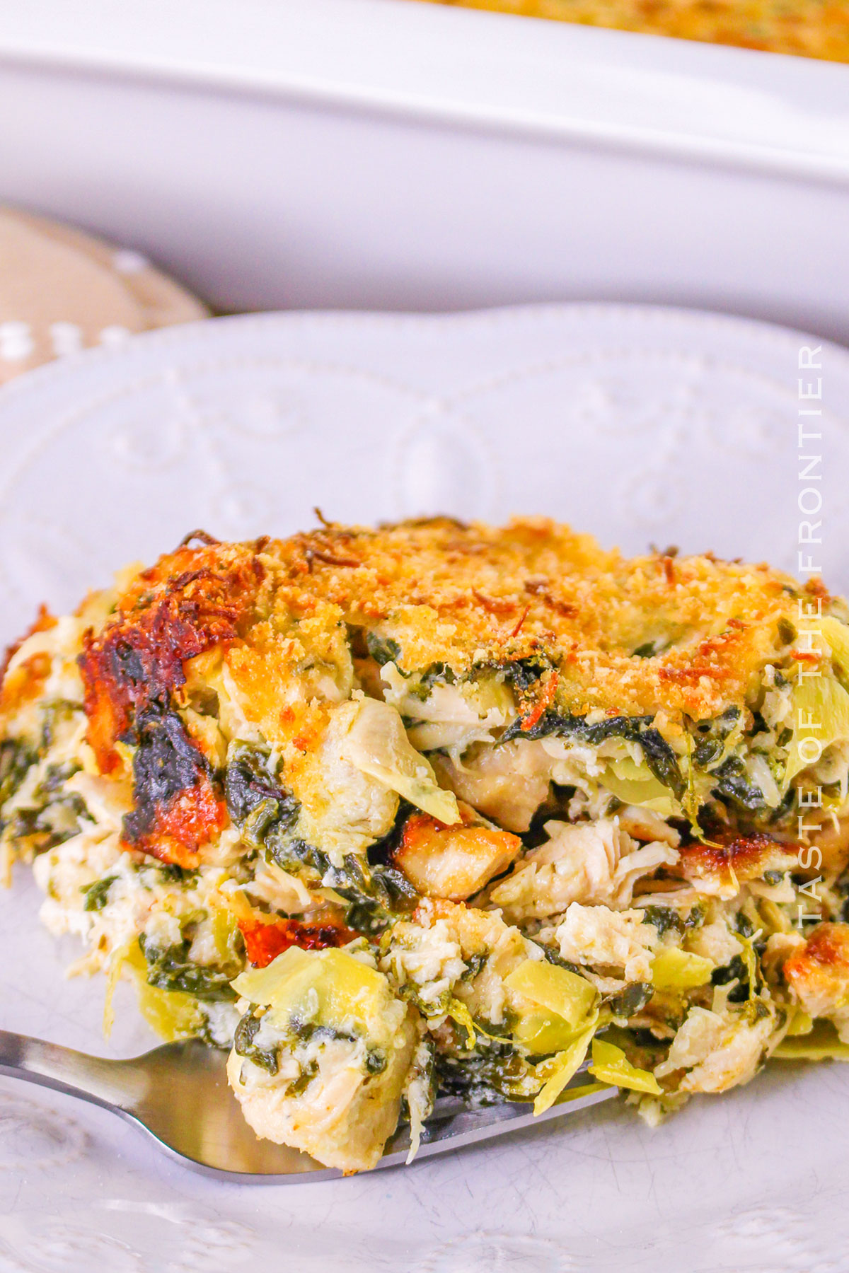 Spinach and Artichoke Chicken Casserole