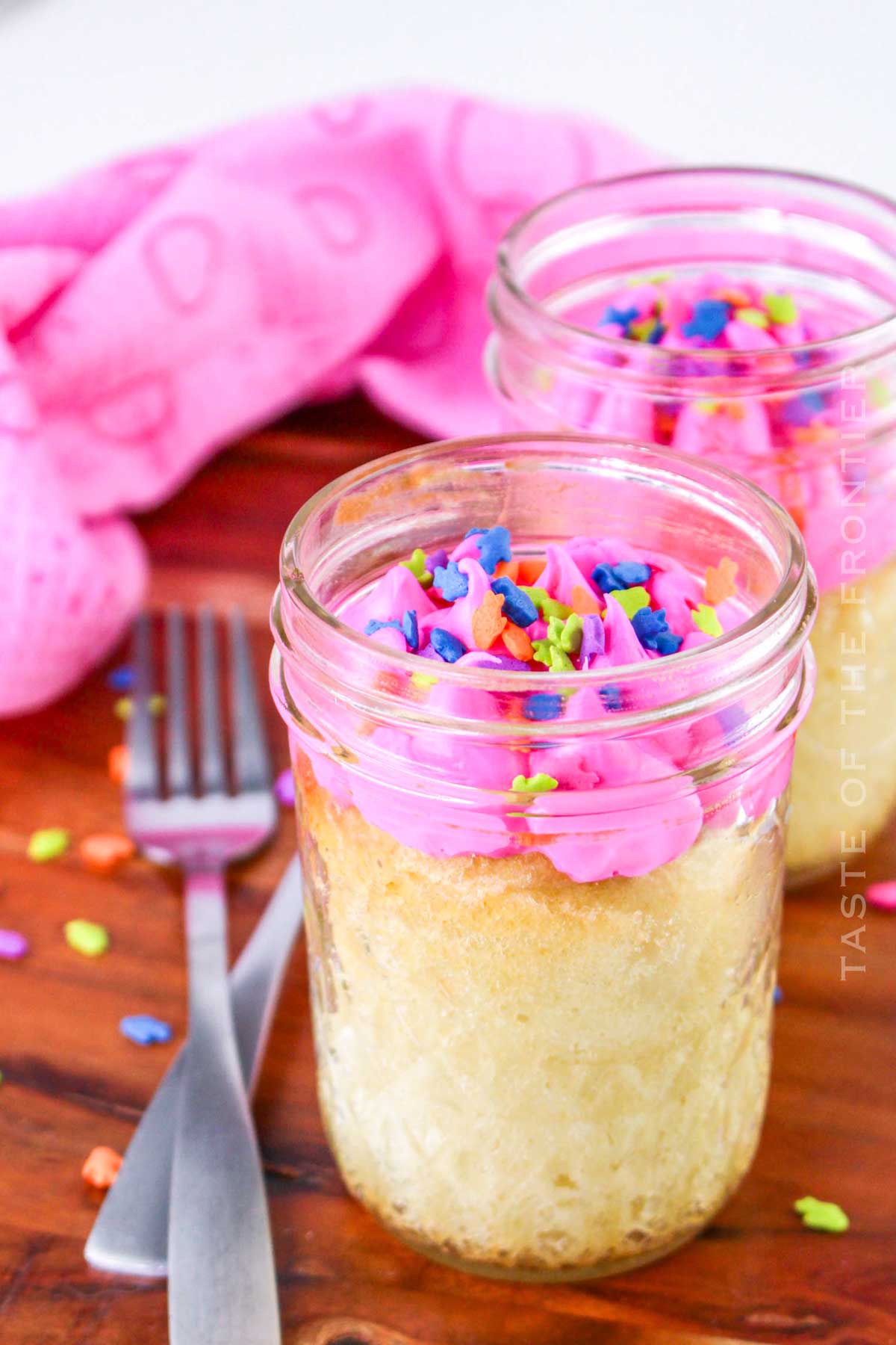 Cake in a Jar recipe