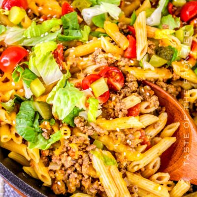 Cheeseburger Pasta