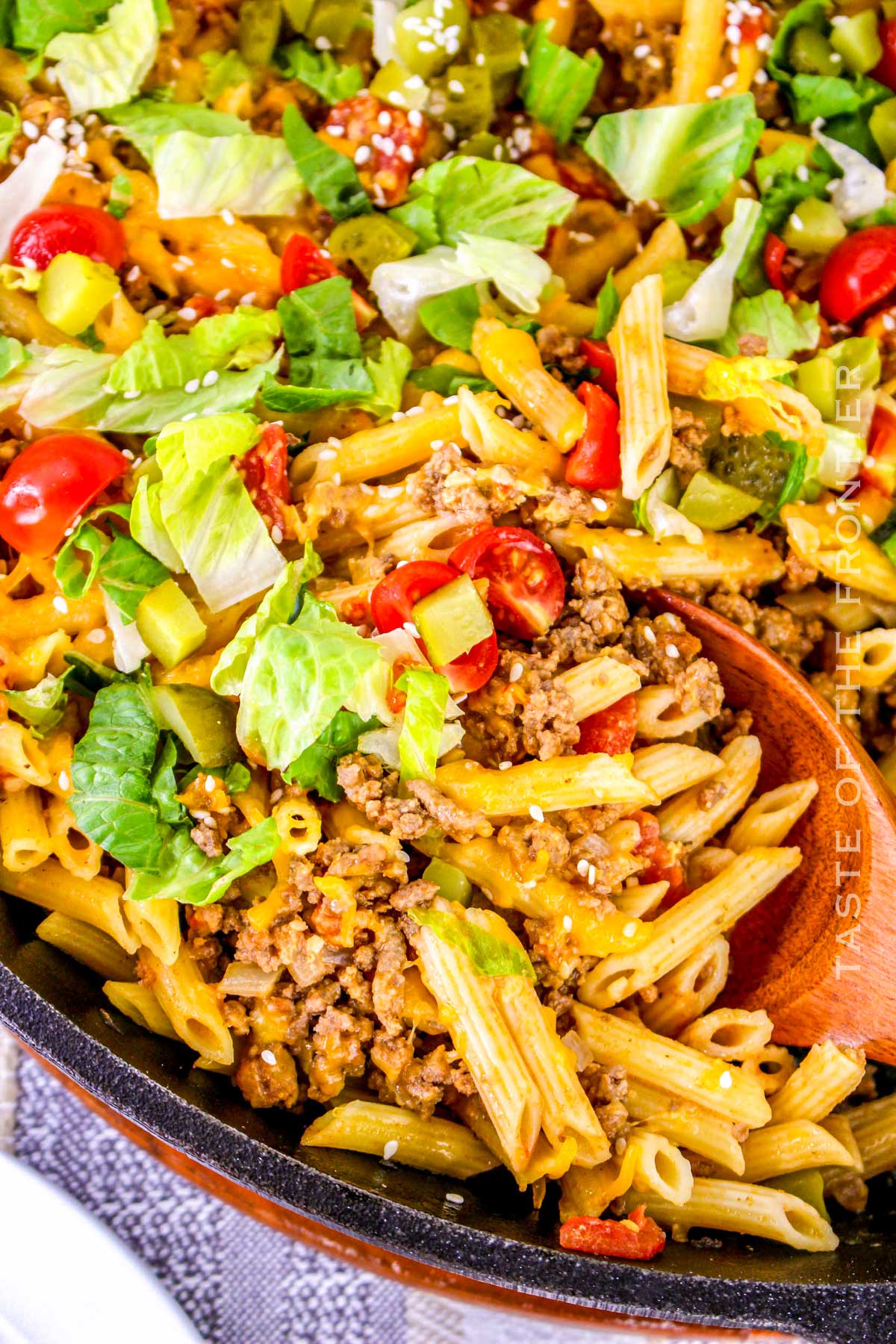 Cheeseburger Pasta