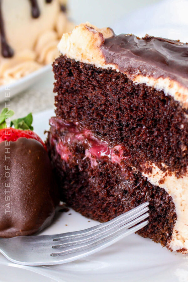 celebrate with layered chocolate cake