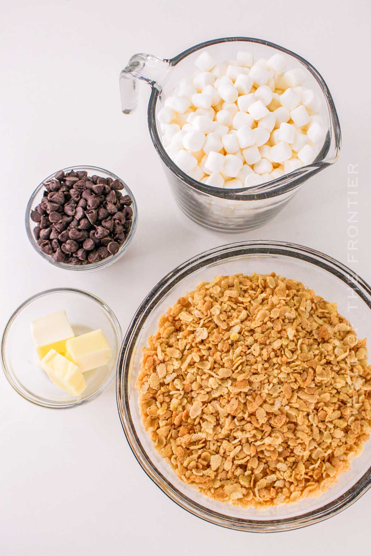 Chocolate Rice Krispies Square ingredients