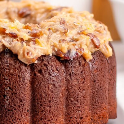 German Chocolate Bundt Cake