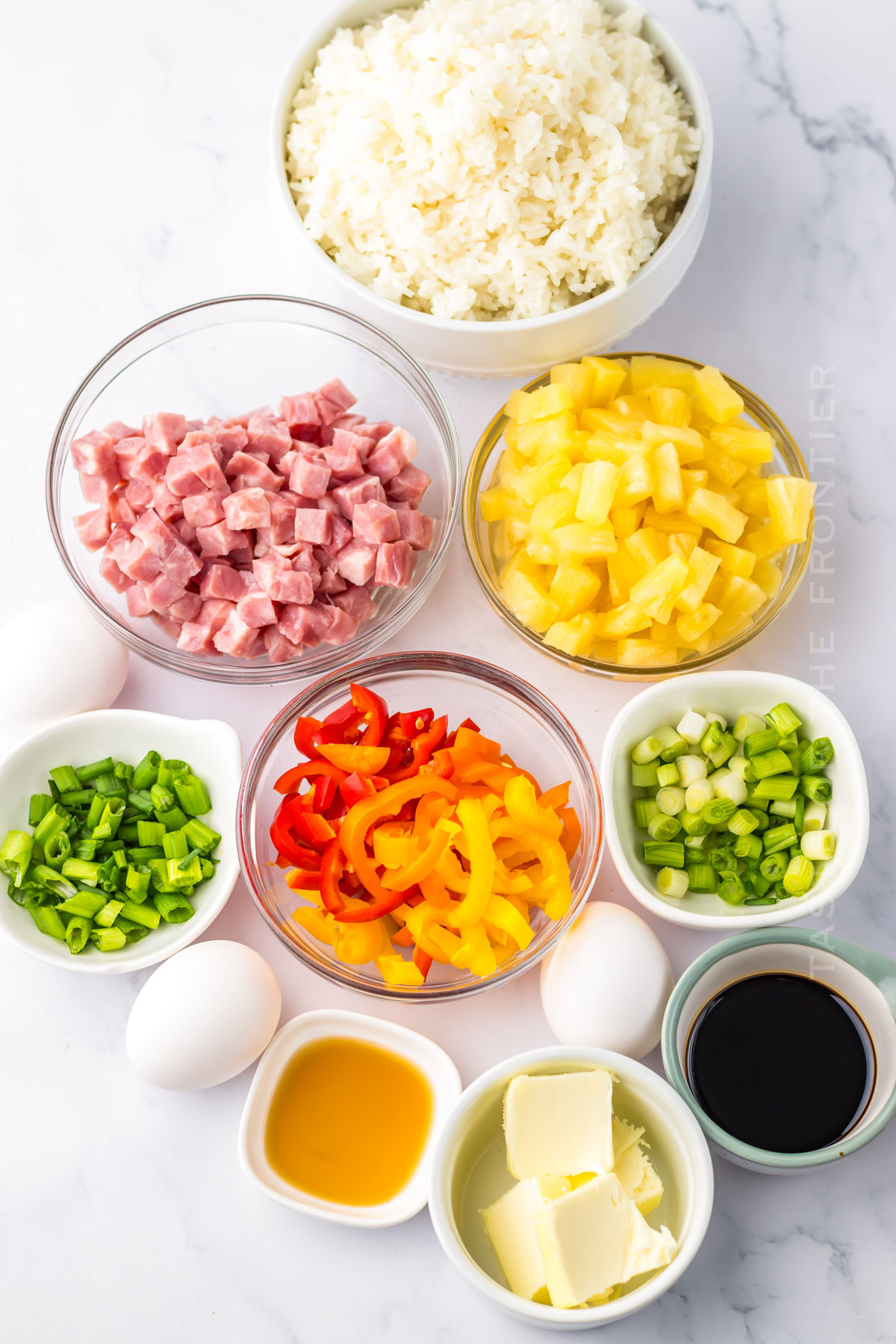 Hawaiian Fried Rice ingredients