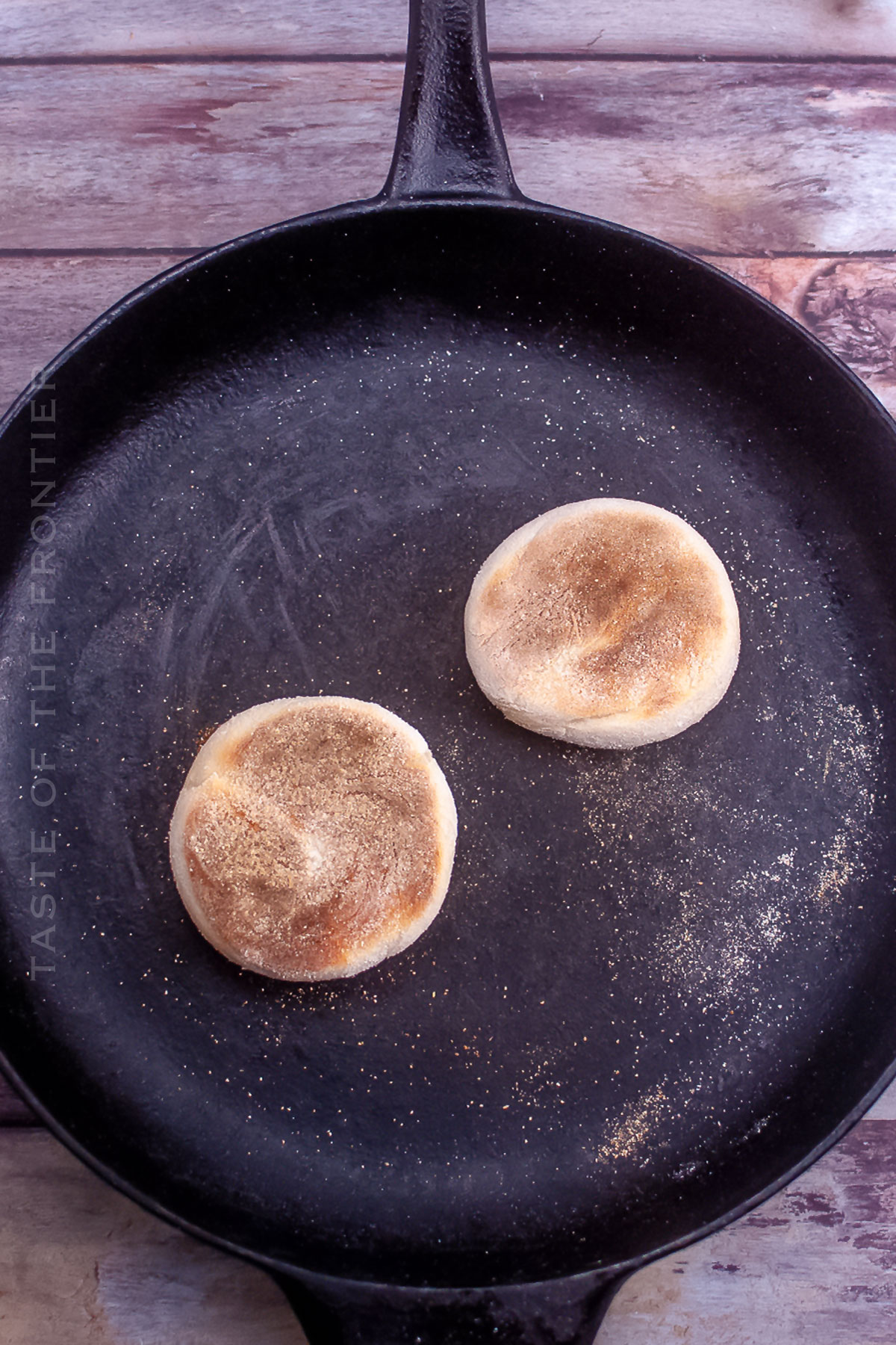 how to make Sourdough English Muffins