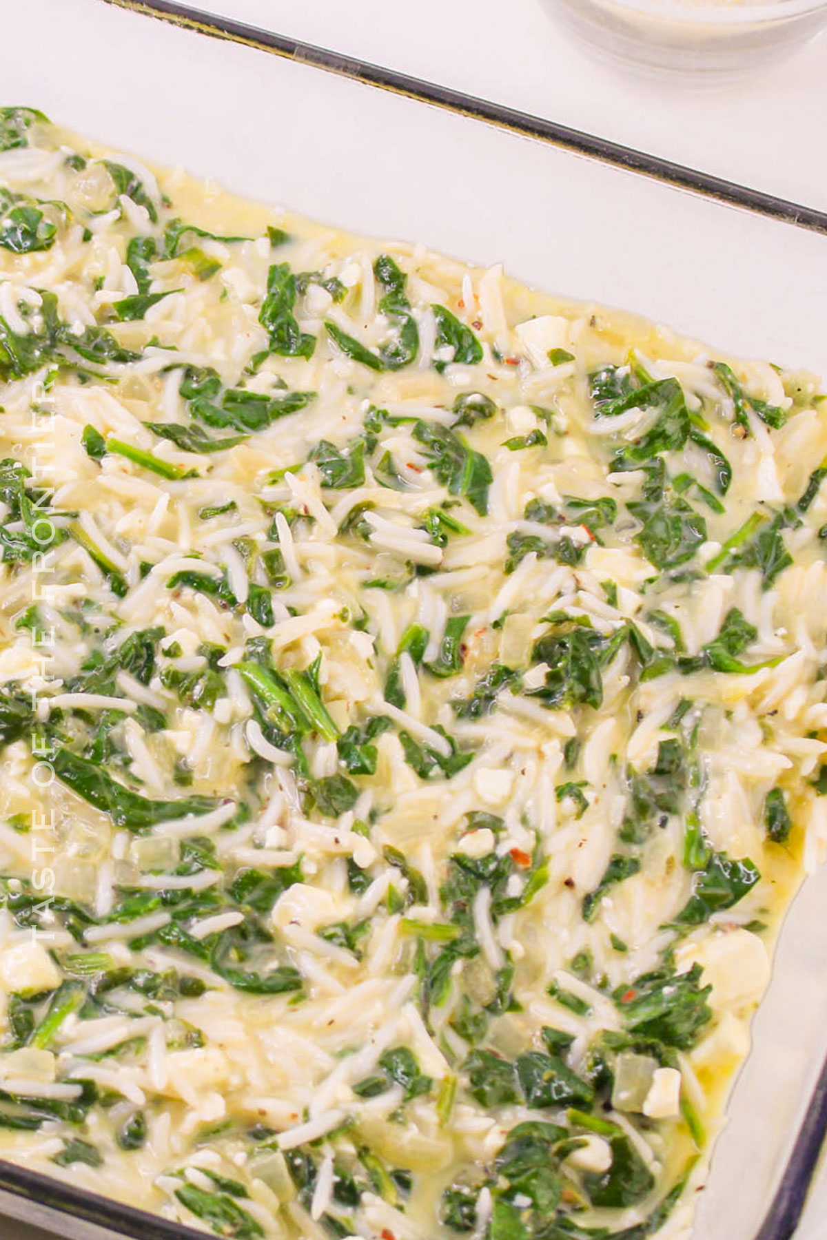 how to make Spinach Feta & Rice Casserole