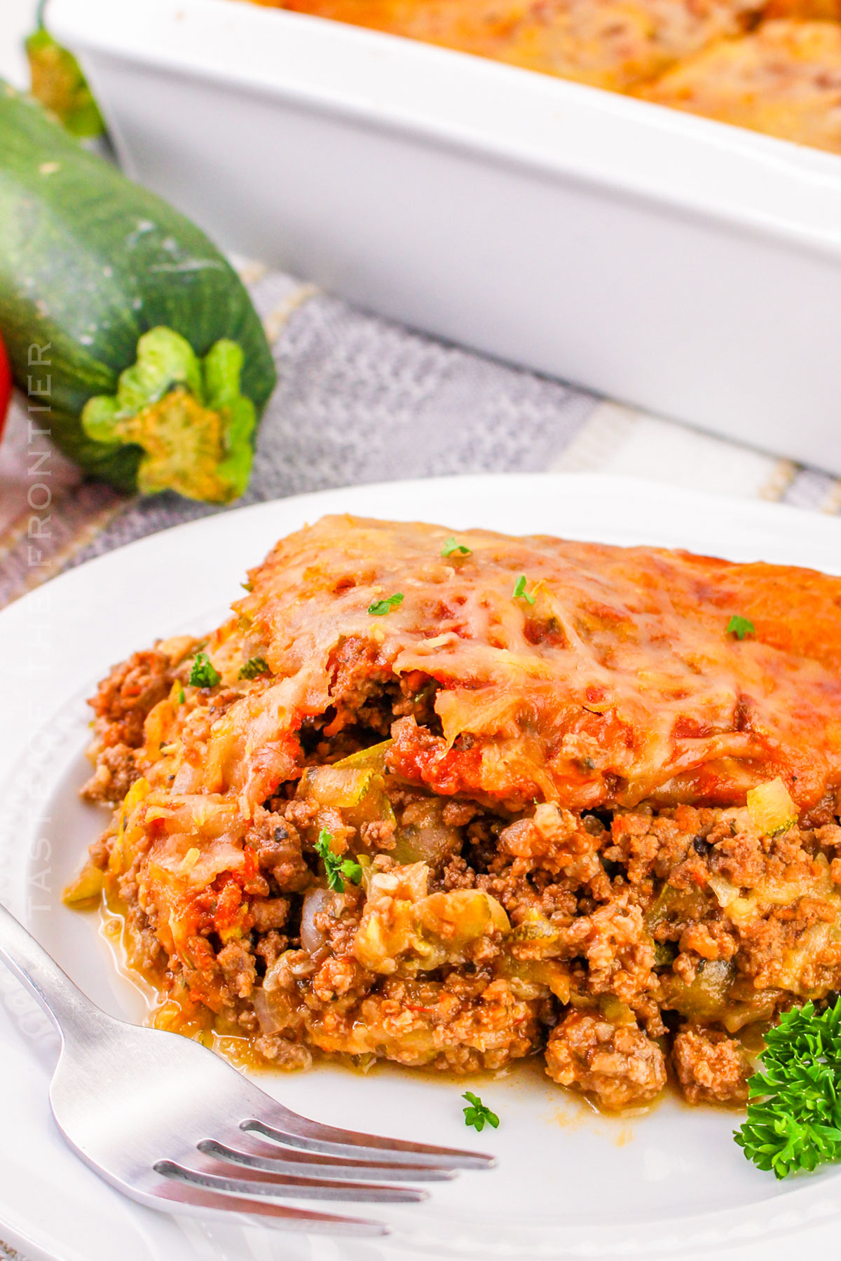 Zucchini Ground Beef Casserole