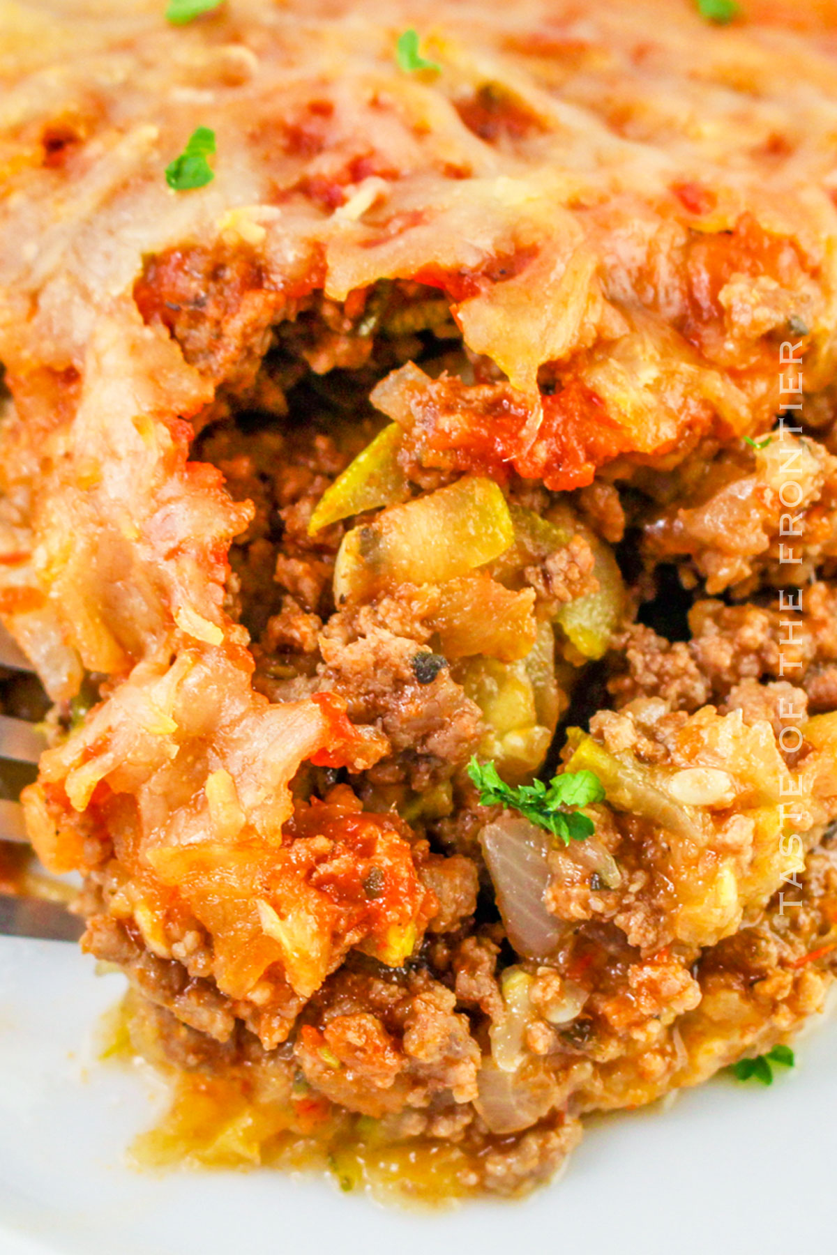 Zucchini Ground Beef Casserole recipe