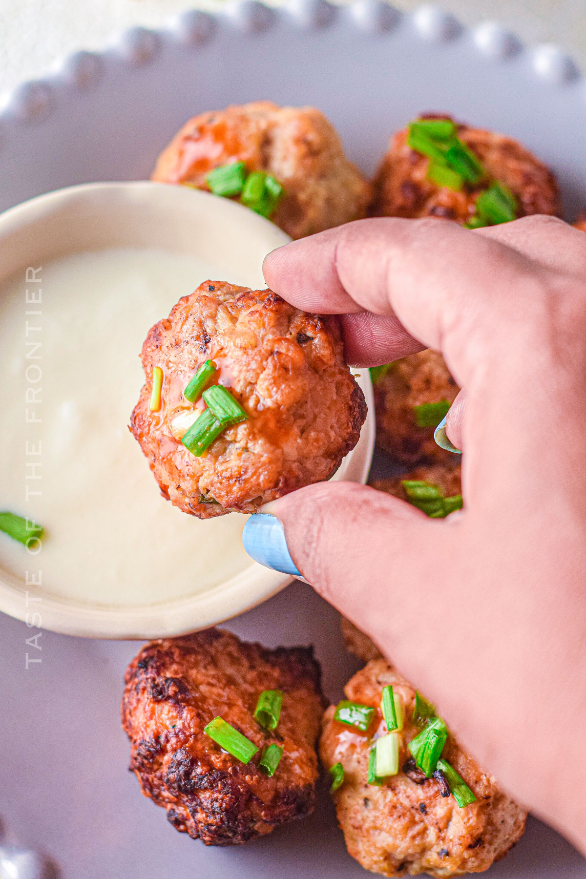 Buffalo Chicken Meatballs