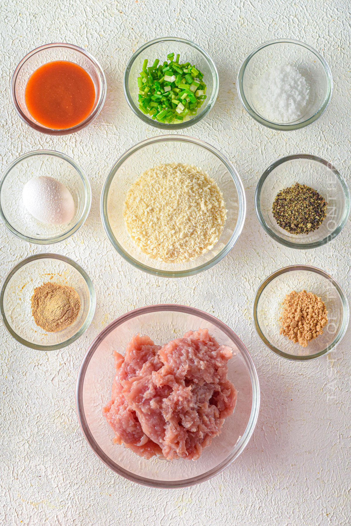 Buffalo Chicken Meatball ingredients