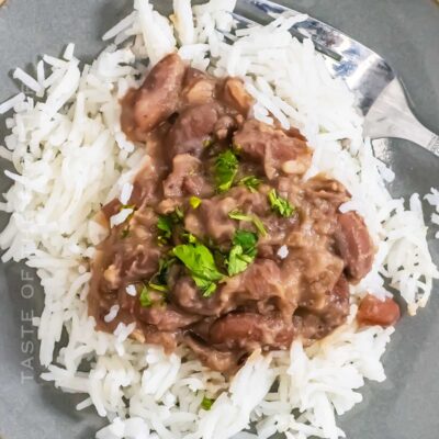 Crockpot Red Beans & Rice