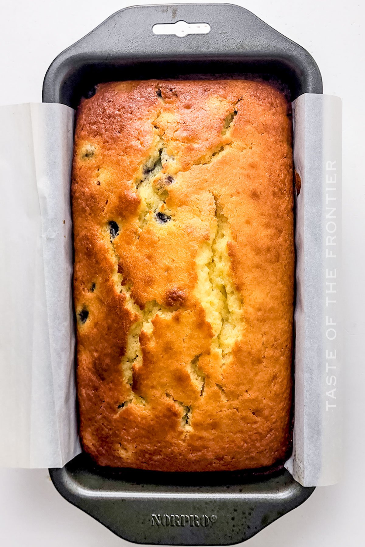 baked loaf cake