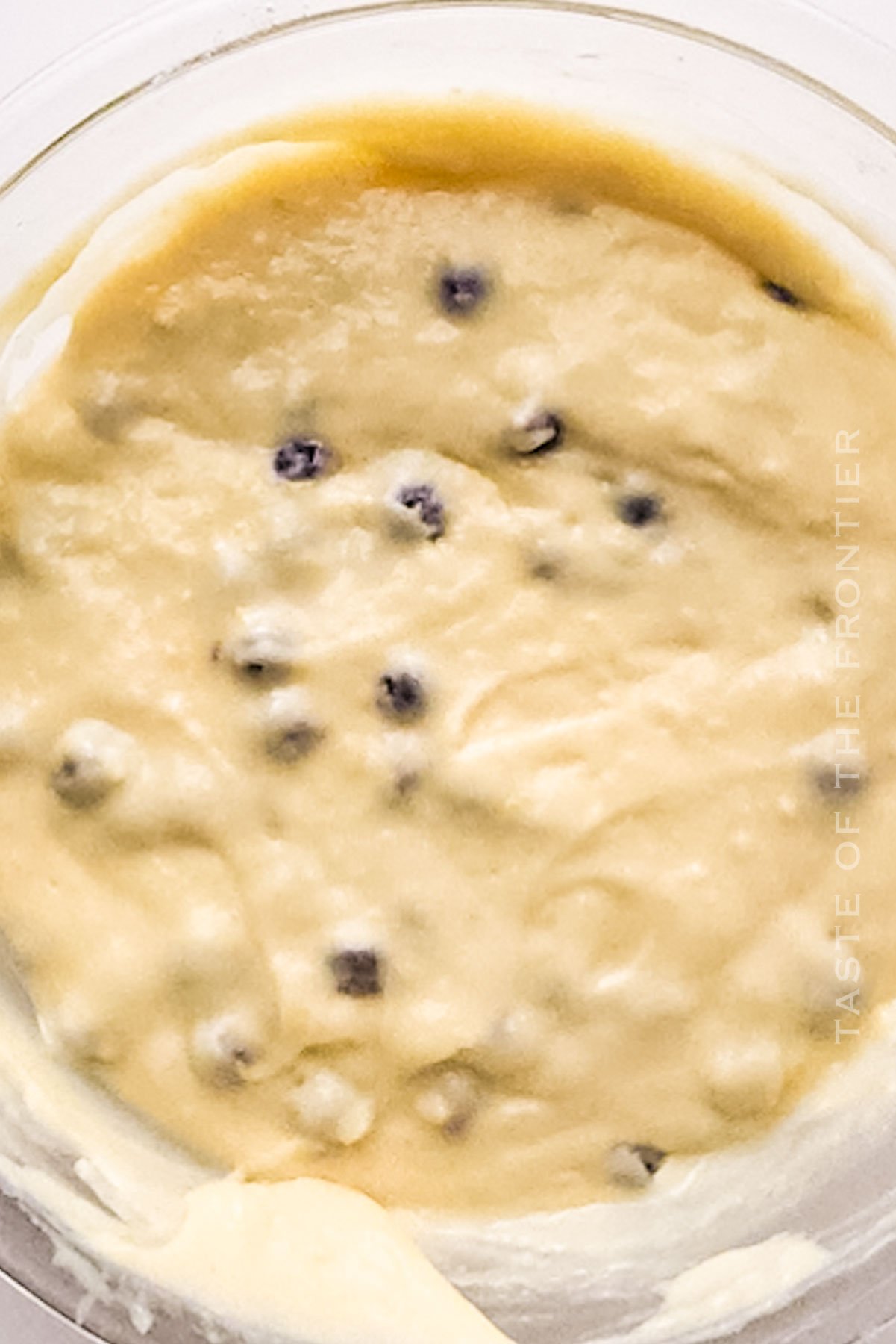 blueberry cake batter