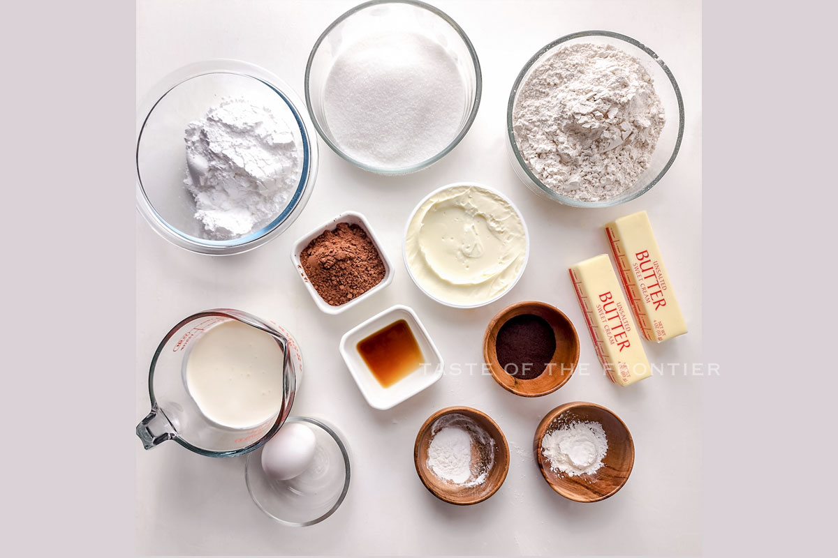 No-Chill Tiramisu Cookie ingredients